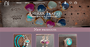 anirak irafaj bohemian jewelry website